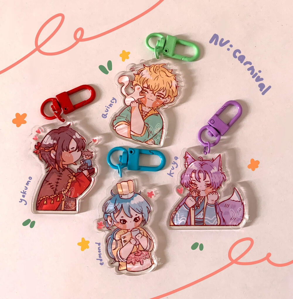 Quincy, Kuya, Yakumo, Edmond